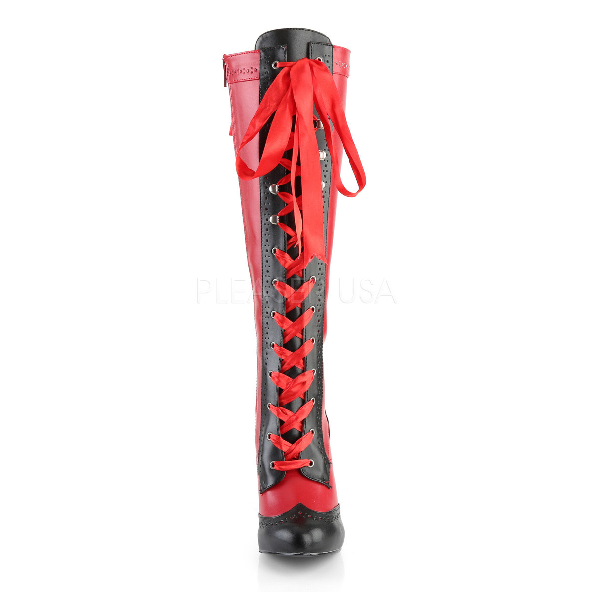 Preciosa Bordello 4.5 Rojo Negro botas de Victoriano cinta espectador Zoot Victoriano de 6-12 a8a32f Preciosa Bordello 4.5 Rojo Negro botas de Victoriano cinta espectador Zoot Victoriano de 6-12 a8a32f