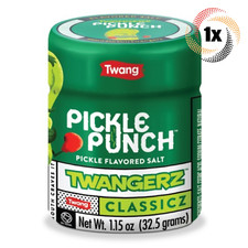 1x Shaker Twang Twangerz Classicz Pickle Punch Salt Snack Topping | 1.15oz