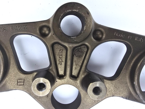 Aprilia RS 125 Upper Bracket Steering Wheel Top Plate AP8163584 - Foto 11 di 14