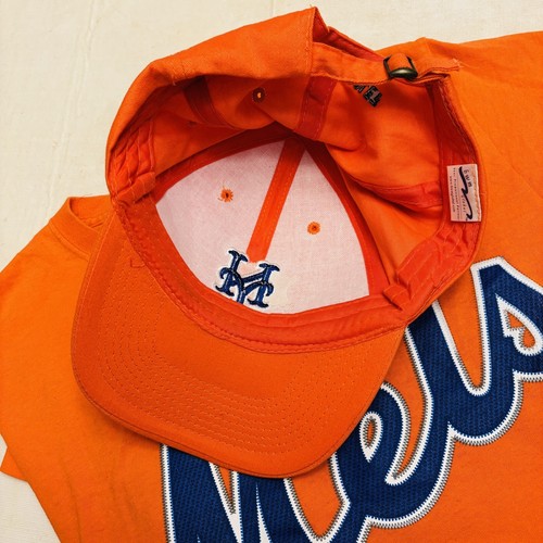 New York Mets Mens Baseball Majestic T-Shirt Size Small & Chevy Hat Jacob DeGrom - Picture 6 of 10