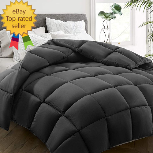 All Season King Size Bed Comforter - Cooling down Alternative Quilted Duvet Inse - Picture 12 of 12