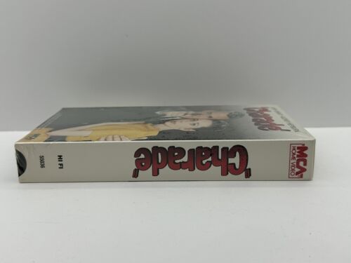 Charade VHS Cary Grant Audrey Hepburn MCA Home Video NEW Sealed - Imagen 5 de 6