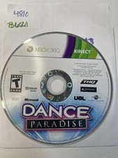 Dance Paradise (Microsoft Xbox 360, 2011) Disc Only - No Tracking #4810