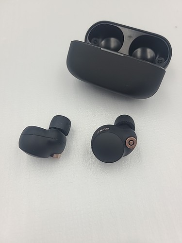 Sony WF-1000XM4 Noise Canceling Wireless Earbud Headphones For Parts Low Bat 201 - Picture 5 of 6