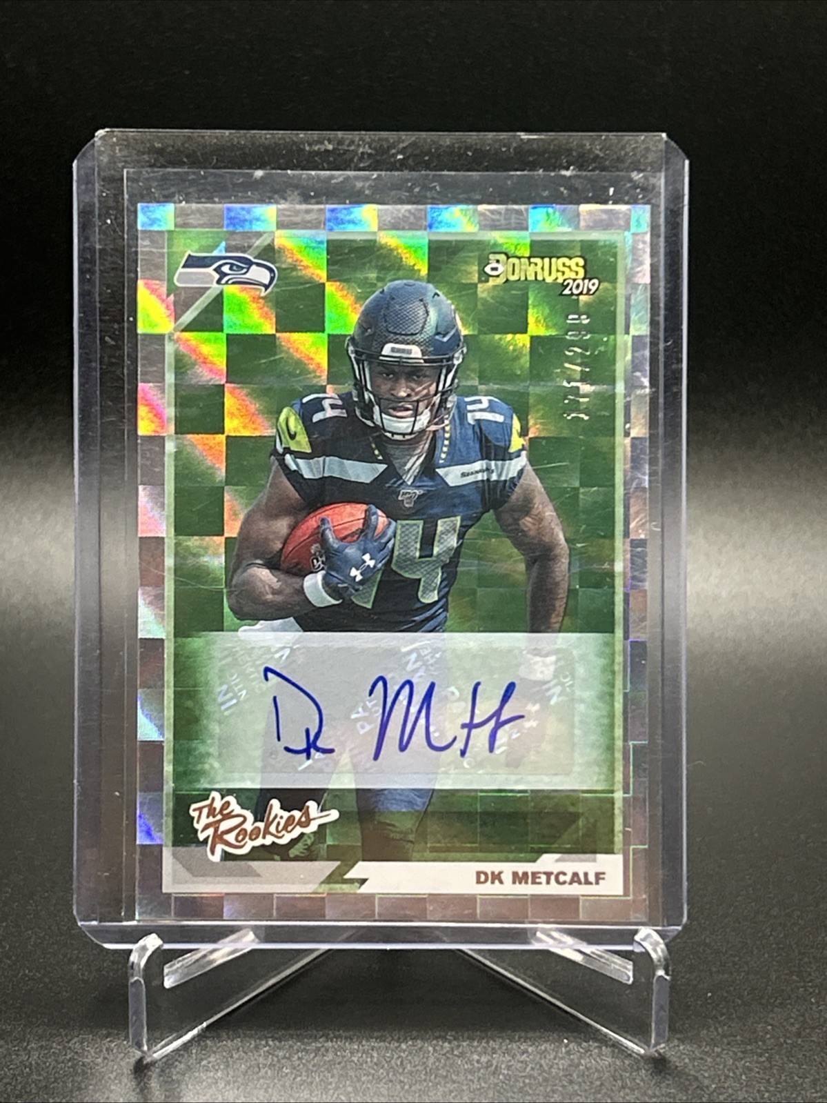 2019 Panini Donruss - The Rookies DK Metcalf #TR-13 Autographs /299 (AU, RC)