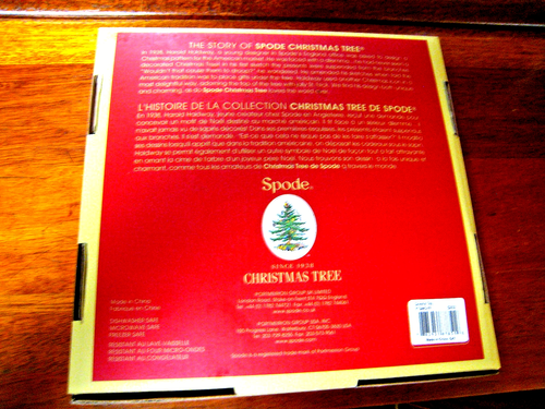 CHRISTMAS TREE - SPODE SNACK TABLETT IN BOX - Bild 6 von 7