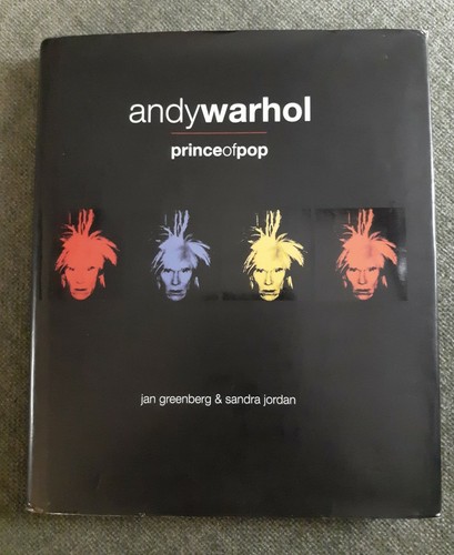 Andy Warhol, Prince Of Pop, Jan Greenberg & Sandra Jordan, HCDJ, 1st Print 2004 - Imagen 1 de 12