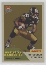2002 Fleer Platinum Rookie Finish /100 Antwaan Randle El #273 Rookie RC