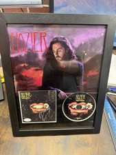HOZIER SIGNED UNREAL UNEARTH CD BOOKLET 11X14 FRAMED JSA COA