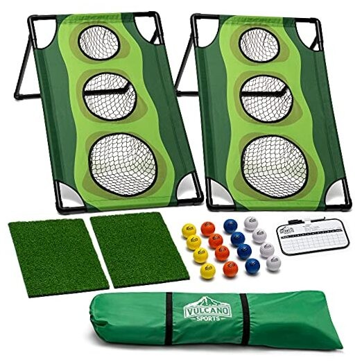 Cornhole Outdoor Game, Par 1 Set, Cornhole Boards For Golfers, Chipping