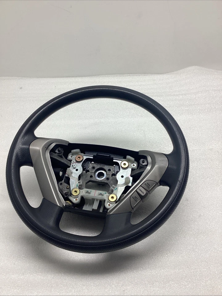 Volante Honda Pilot LX 2006-2008 borracha cinza escuro com controle de cruzeiro fabricante de equipamento original - Imagem 2 de 4