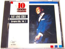 Nat King Cole: Greatest Hits, Vol. 1 (CD, 1993, Cema)