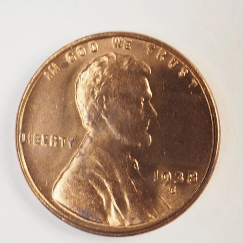 1938 *S* LINCOLN WHEAT CENT *NICE RED UNC ** - FREE SHIPPING! C2263