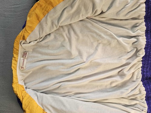 Vtg G Casuals 90’s Windbreaker Jacket & Pants Tracksuit Sz Med Purple ColorBlock - Picture 4 of 21