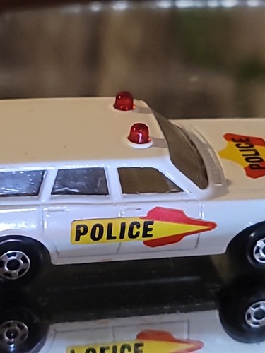 Vintage Matchbox Superfast Wheels 55 B Mercury Police Commuter 1971 ENGLAND - Picture 8 of 17