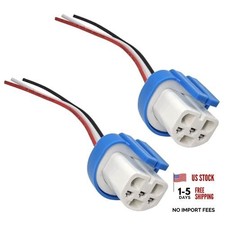 9007 900HB1 HB5 High Temperature Ceramic Headlight Plug Pigtail Pack of - 4