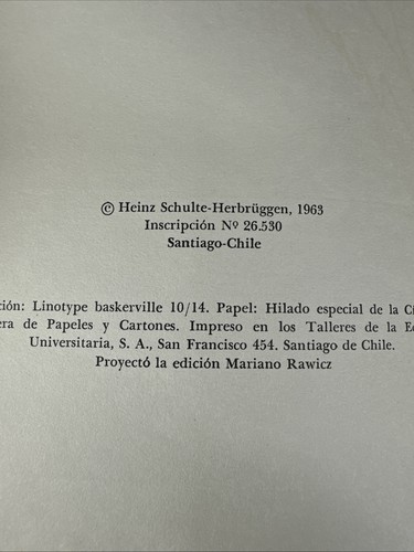 El lenguaje y la vision del mundo, Heinz Schulte-Herbrüggen 1963 - Picture 8 of 12