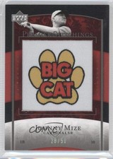 2007 Upper Deck Premier Premier Stitchings 28/50 Johnny Mize #PS-35 HOF 0f8