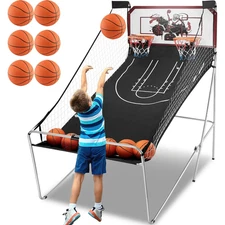 Segmart Foldable Arcade Basketball Game for Kids, Black