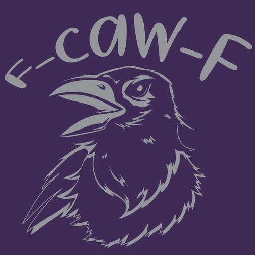 F-Caw-F - Lustiges Sarkastisches Krähe Vogel Gothic T-Shirt - Bild 28 von 32
