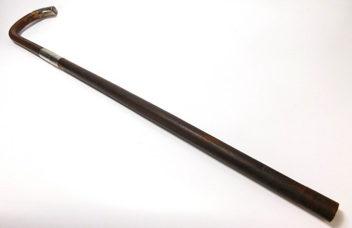 Early 1900's Gentlemen's Cane Sterling Silver F.W. Poole Optician Asbury Park NJ - Picture 9 of 10