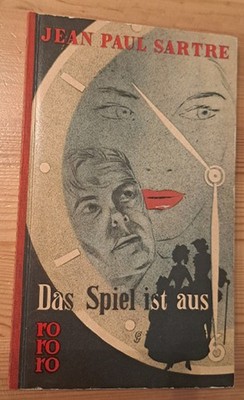 SF Novel TB HL JP Sartre THE GAME IS OFF Rororo No. 59 First Edition 1952 Z 2