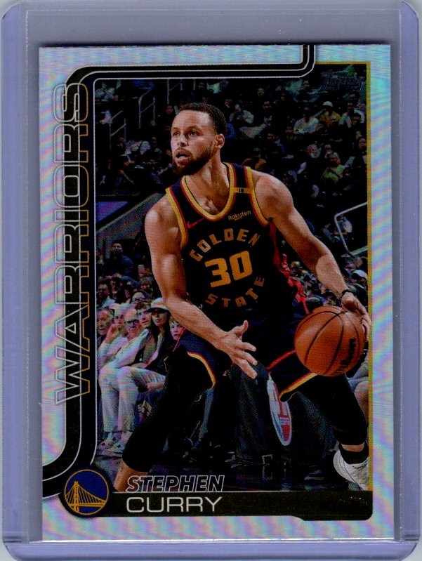 2025-26 Topps #135 Stephen Curry Holo Foil