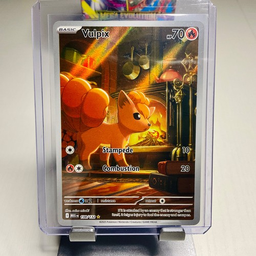 Vulpix 138/132 Me01: Mega Evolution Holo - NEAR MINT/PACK FRESH!