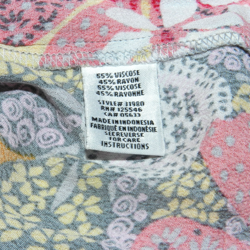 Abito donna Habitat vintage floreale con tasca colore melone taglia XS raro!! - Foto 13 di 19