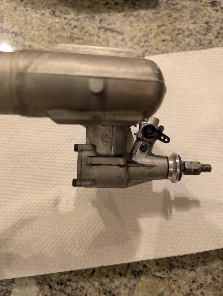 Motor OS - Motor OS Max FP40 RC con silenciador Foto 3 de 4