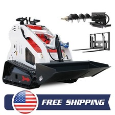 Mini Skid Steer Loader15 hp Hydraulic System Electric Start B&S ENGINE heat sink