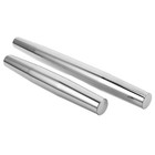 2 Pcs Stainless Steel Rolling Pin Pizza Baking Bread Making Tools