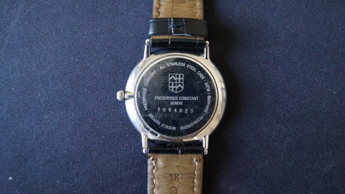 Frederique Constant FC235X3S5/3S6 Pequeña Segunda Caja Reloj Cuarzo 34mm Slimline - Imagen 10 de 10