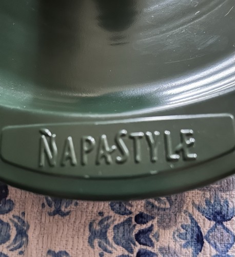 Serie Cocina Artesanal Napastyle, Tostador Antiadherente Vertical Verde Usado Metal - Imagen 3 de 4