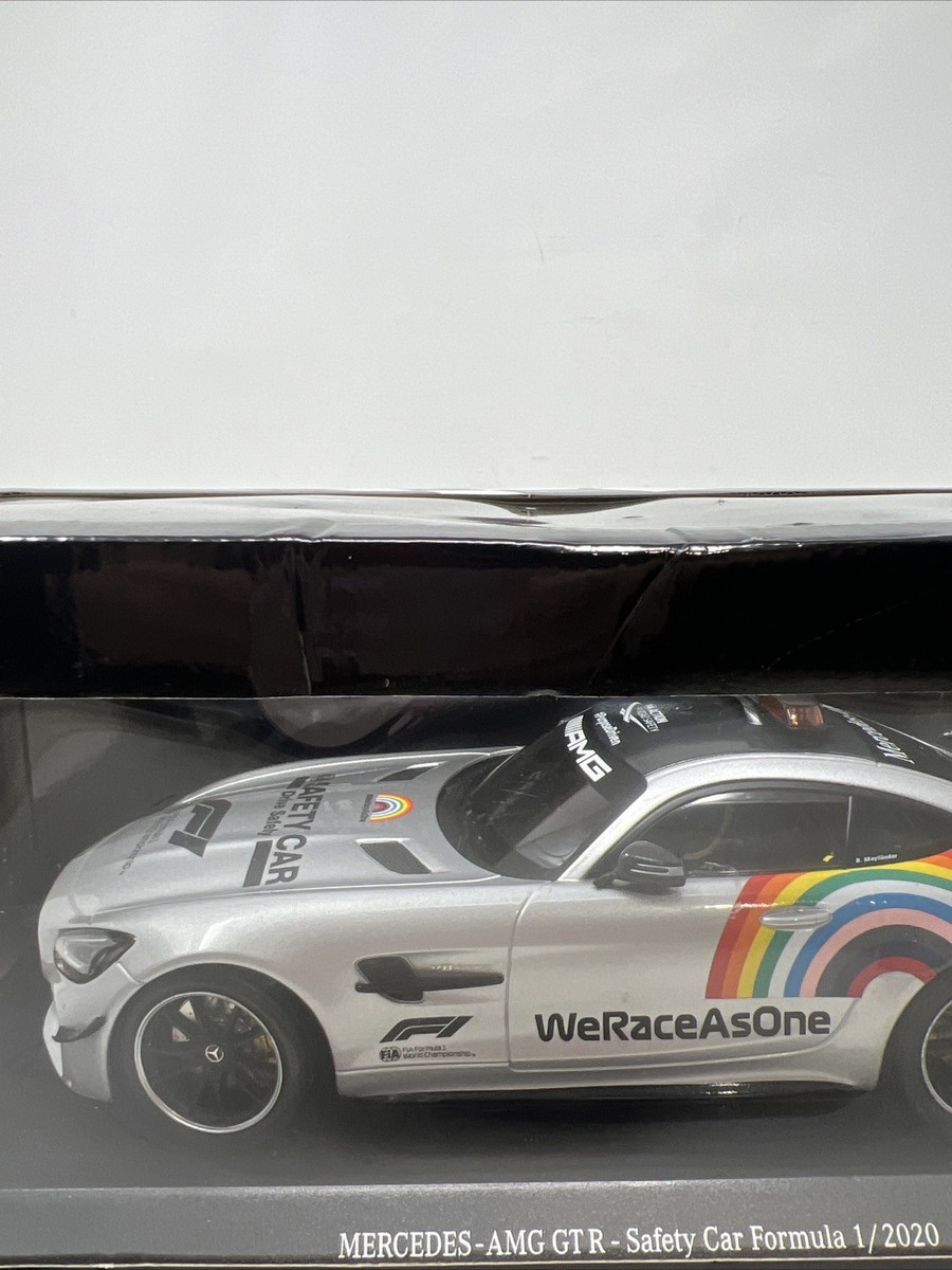 ミニカー Mercedes-AMG GTR official FIA safety car 1:24