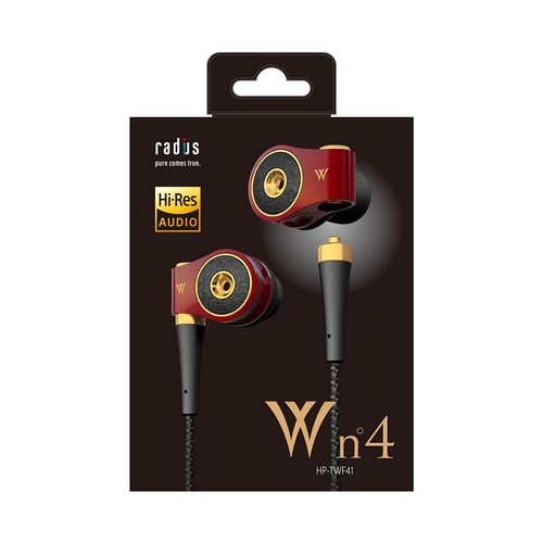 New RADIUS Earphone HP-TWF41 W n°4 Dynamic type + piezo (DDM ) - Picture 7 of 24