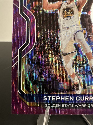 2020-21 Panini Prizm - Stephen Curry #159 Purple Wave Prizm - Picture 4 of 10