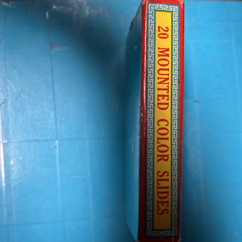 Veduta vintage di Hong Kong, 20 diapositive a colori montate scatola originale, molto rara - Foto 2 di 4