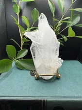 Natural Clear Quartz Crystal Cluster 12.8 oz Healing Stone