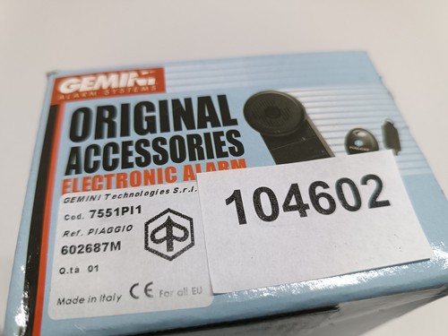 ALLARME ANTIFURTO ANTI-THEFT ORIGINALE PER PIAGGIO BEVERLY 125 250 300 400 500 - Bild 6 von 6