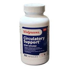 Walgreens Circulatory Support 60 Caplets Exp. 11/30/2025 NEW