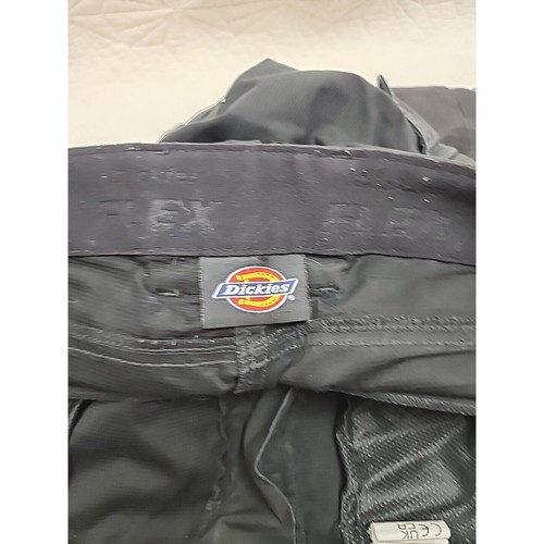 Dickies Womens Black Work Pants Reinforced Knees Size 8R Flex Waist - Picture 8 of 10