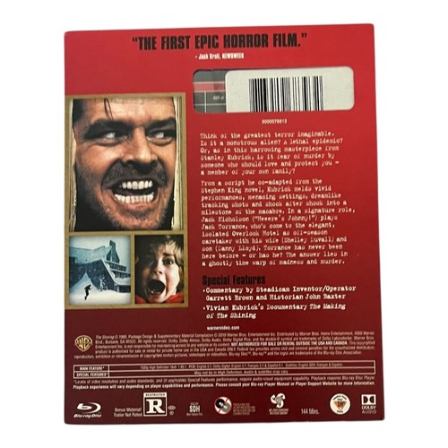 SEALED The Shining Blu-ray Disc 2018 Rare Slipcover Stanley Kubrick Horror 1980 - Picture 4 of 4