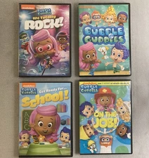 Bubble Guppies DVD Lot of 4