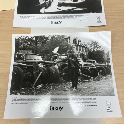 Birdy Movie Press Kit Stills 8 8x10 Promo Photos 1984 Nicolas Cage Modine Film - Picture 6 of 16