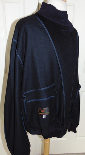 MAGLIONE/GIACCA LORO PIANA 100% CASHMERE BLU SCURO MADE IN ITALY - Foto 5 di 10