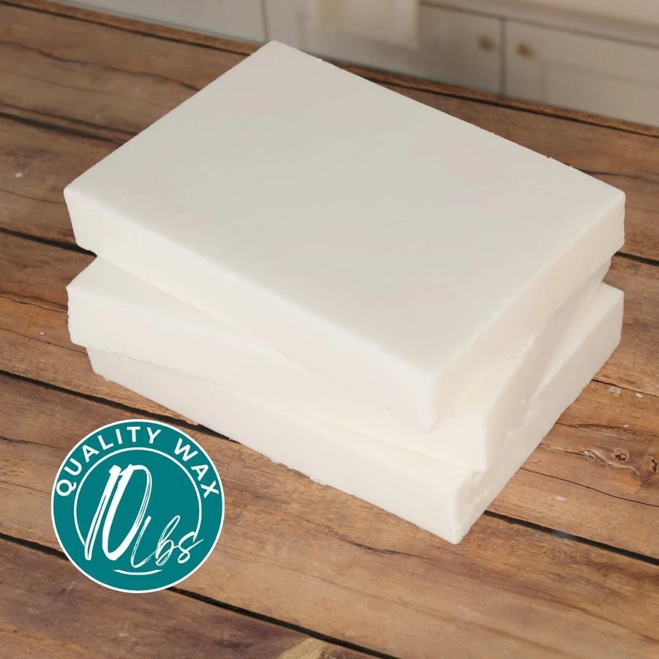 Cera para velas de soja de coco de calidad aromaterapia de 10 lb - perfecta para producciones hágalo usted mismo Foto 4 de 4