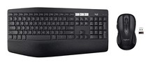 Logitech K850 Wireless Keyboard & M510 Mouse Combo Black OEM Box