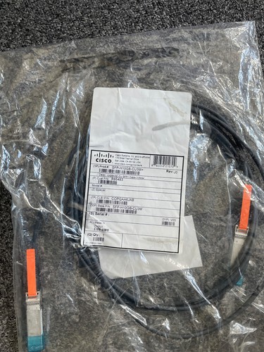 New Cisco SFP - H10GB-CU3M 37-0961-01 Direct Attached Cable 3M - 第 1/3 張圖片
