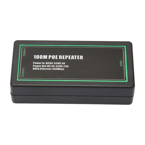 POE Extender Standard Gigabit Monitoring Signal Repeater Splitter For IP Came FY